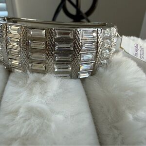 NWT Lia Sophia Fashion Crystal Bangle Bracelet